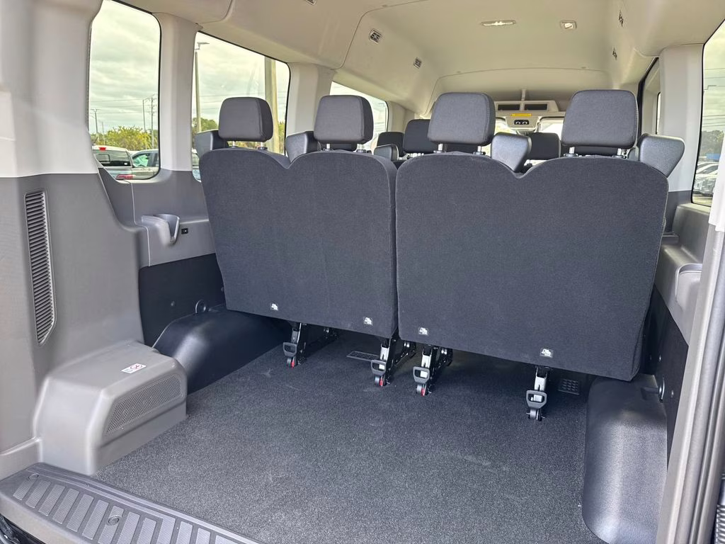 2025 Black Metallic Ford Transit-350 XL RWD Crossover