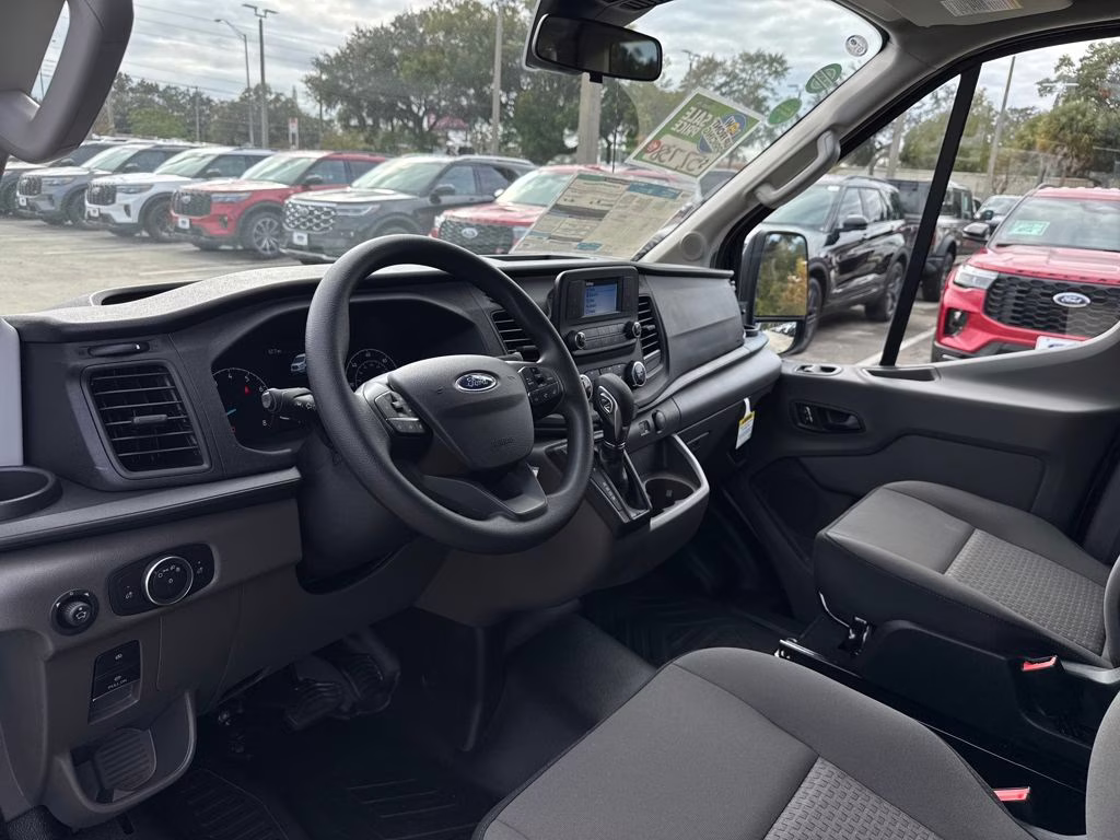 2025 Black Metallic Ford Transit-350 XL RWD Crossover