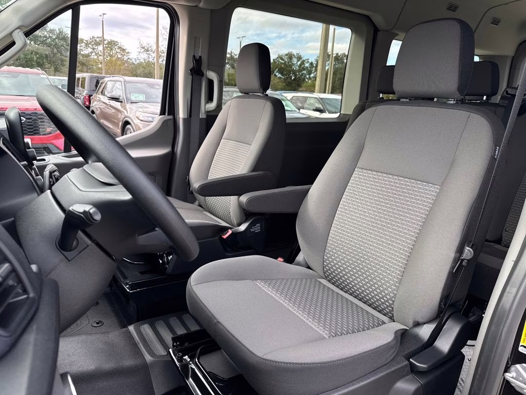 2025 Black Metallic Ford Transit-350 XL RWD Crossover