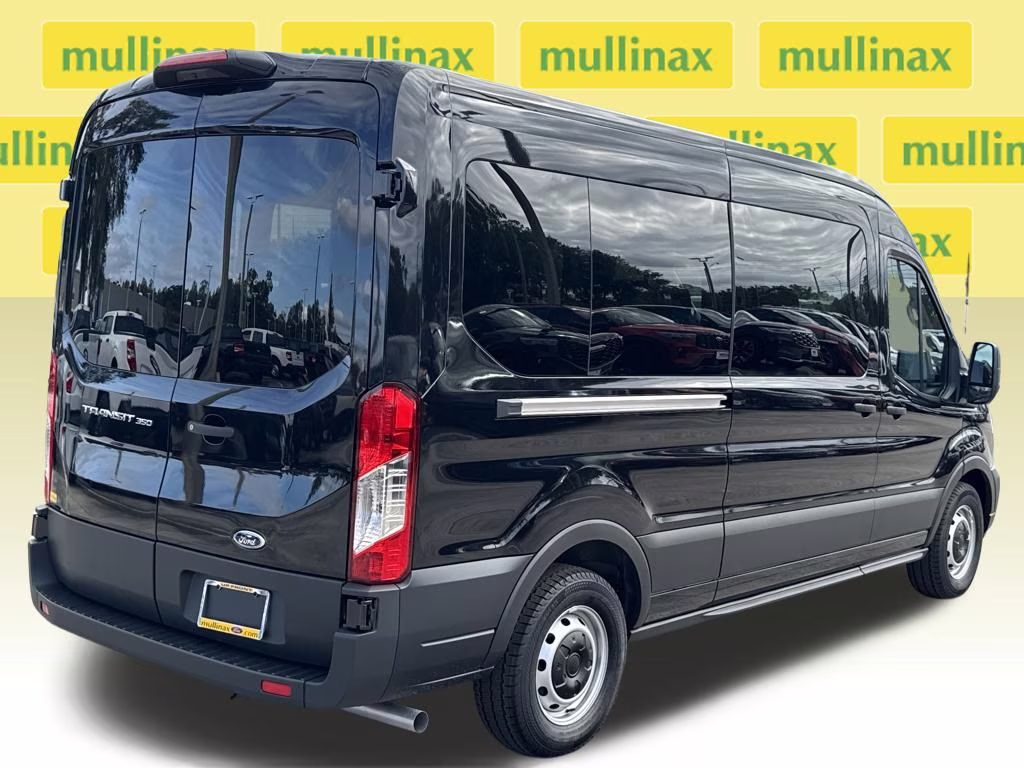 2025 Black Metallic Ford Transit-350 XL RWD Crossover