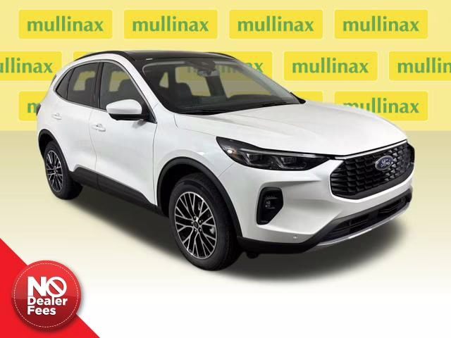 2025 White Metallic Ford Escape Plug-In Hybrid Base FWD SUV