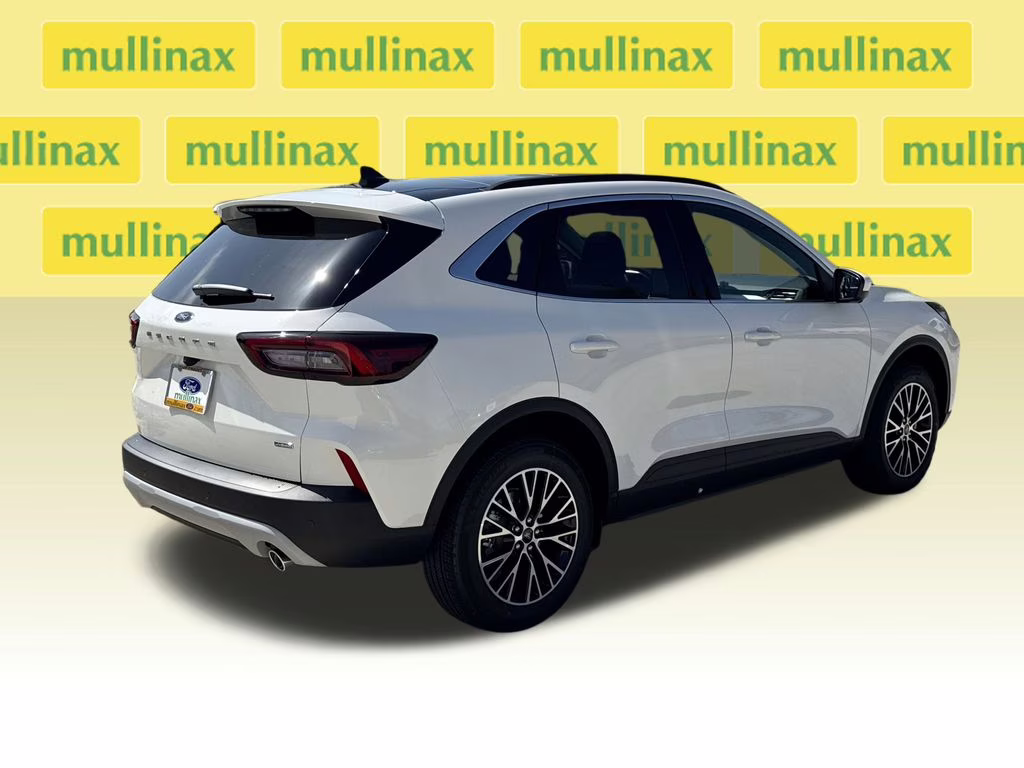 2025 White Metallic Ford Escape Plug-In Hybrid Base FWD SUV