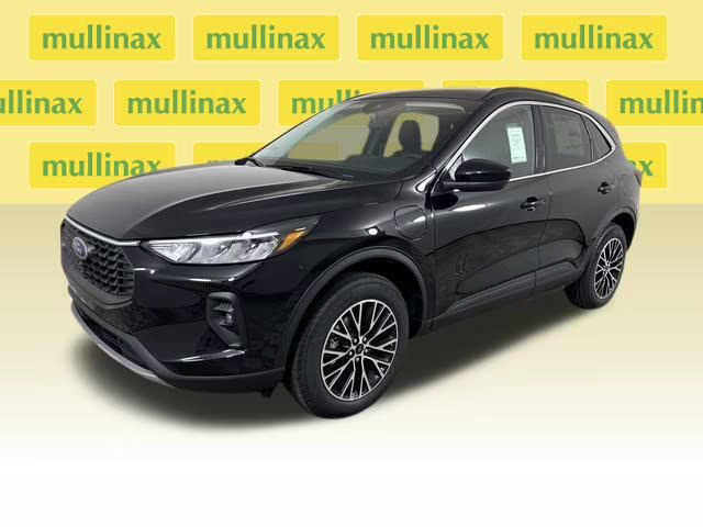 2025 Black Metallic Ford Escape Plug-In Hybrid Base FWD SUV