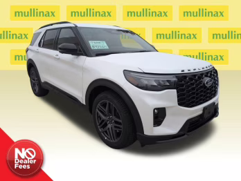 2026 White Metallic Ford Explorer ST RWD SUV