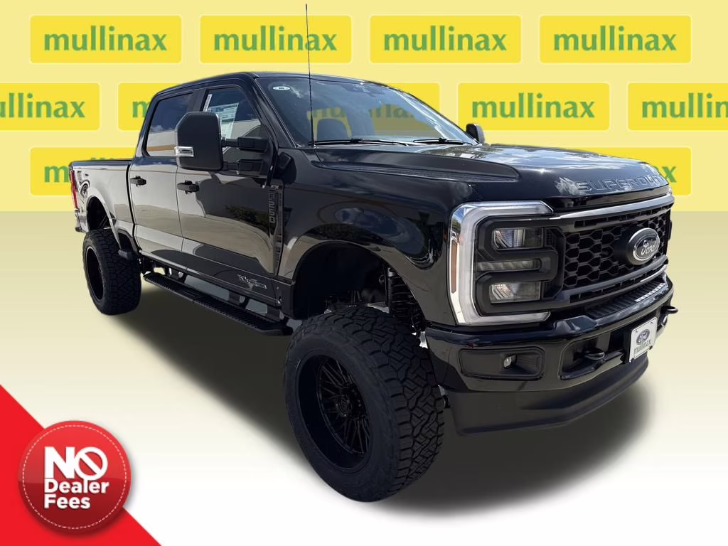 2026 Agate Black Metallic Ford Super Duty F-250 SRW STX FX4 DSI LIFTED & RIMS 4X4 Truck