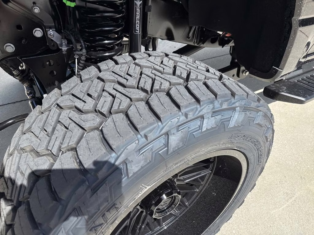 2026 Agate Black Metallic Ford Super Duty F-250 SRW STX FX4 DSI LIFTED & RIMS 4X4 Truck