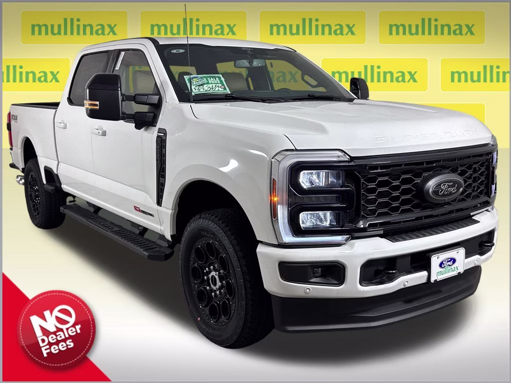 2026 Star White Metallic Tri-Coat Ford Super Duty F-250 SRW Lariat 4X4 Truck