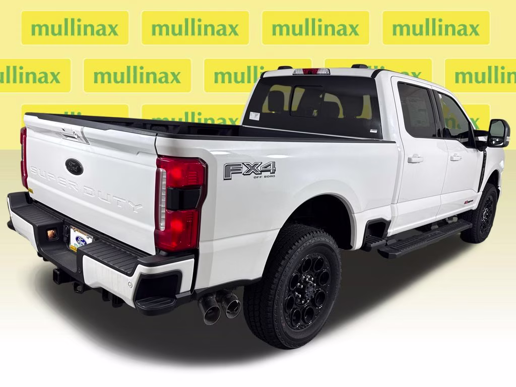 2026 Star White Metallic Tri-Coat Ford Super Duty F-250 SRW Lariat 4X4 Truck