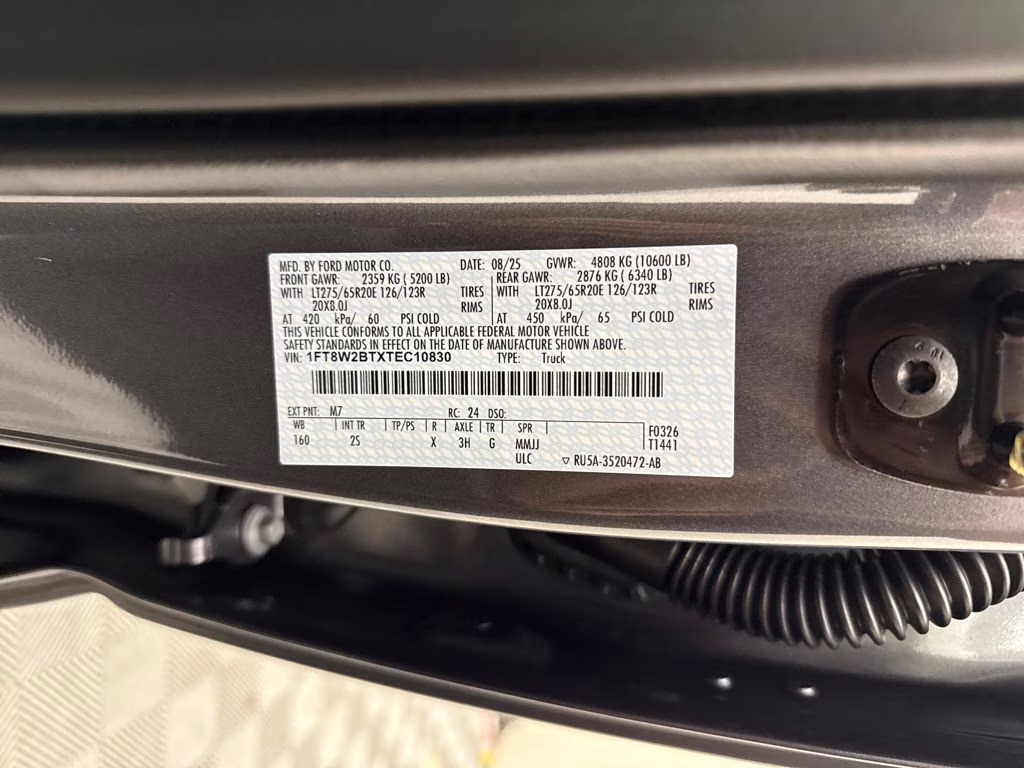 2026 Carbonized Gray Metallic Ford Super Duty F-250 SRW XLT 4X4 Truck