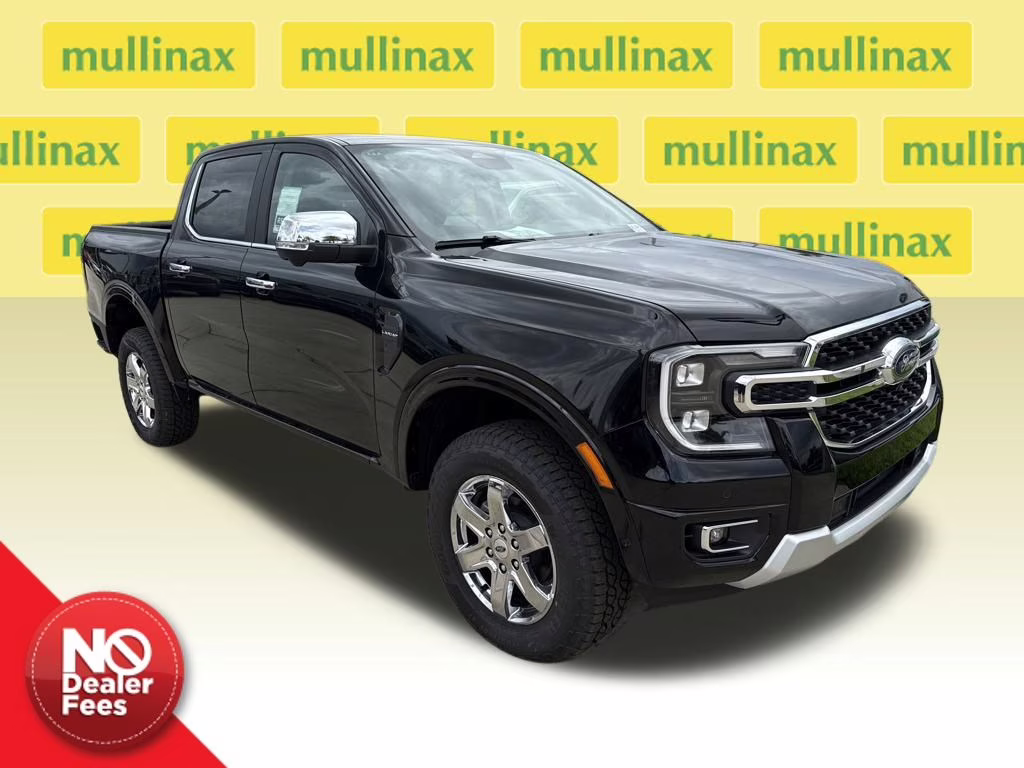 2024 Shadow Black Ford Ranger Lariat 4X4 Truck