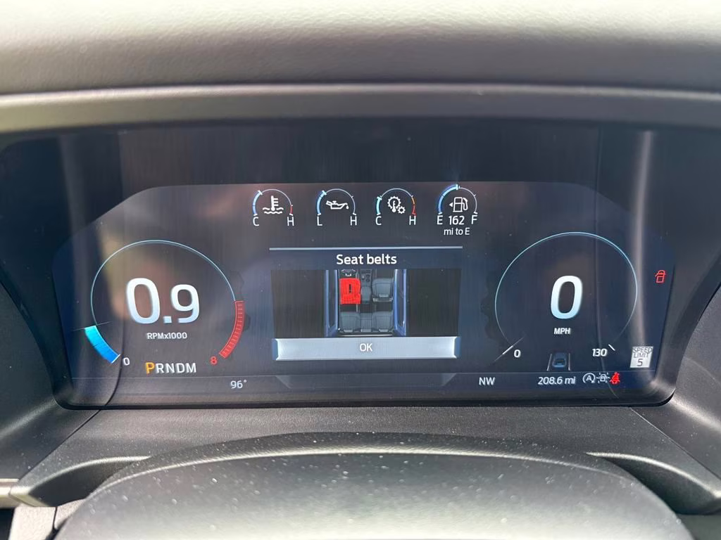 2024 Shadow Black Ford Ranger Lariat 4X4 Truck