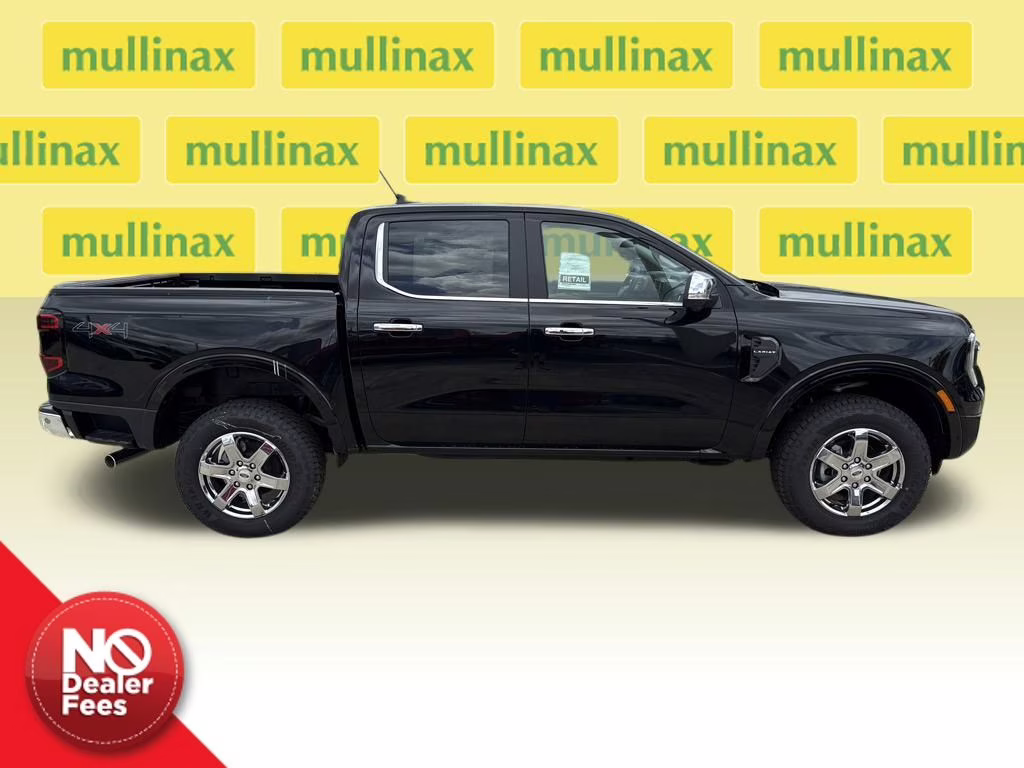 2024 Shadow Black Ford Ranger Lariat 4X4 Truck