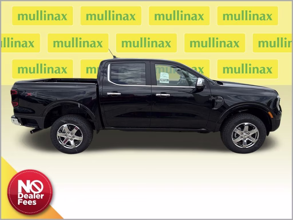 2024 Shadow Black Ford Ranger Lariat 4X4 Truck