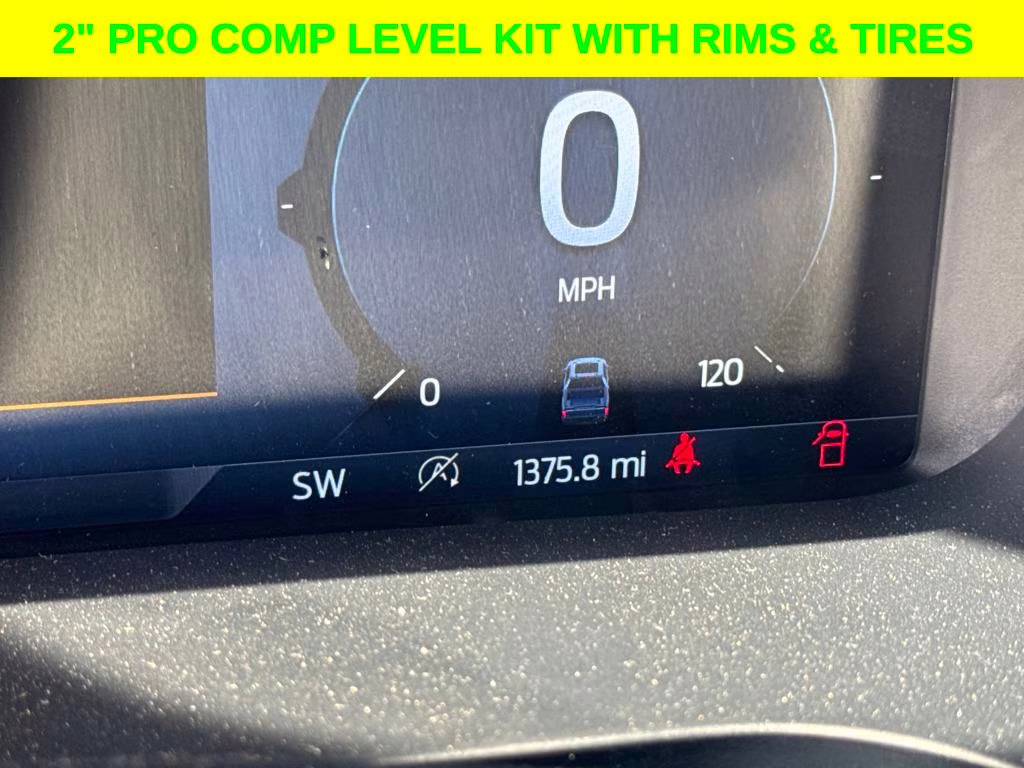 2024 Agate Black Metallic Ford F-150 STX DSI LEVELED & RIMS RWD Truck