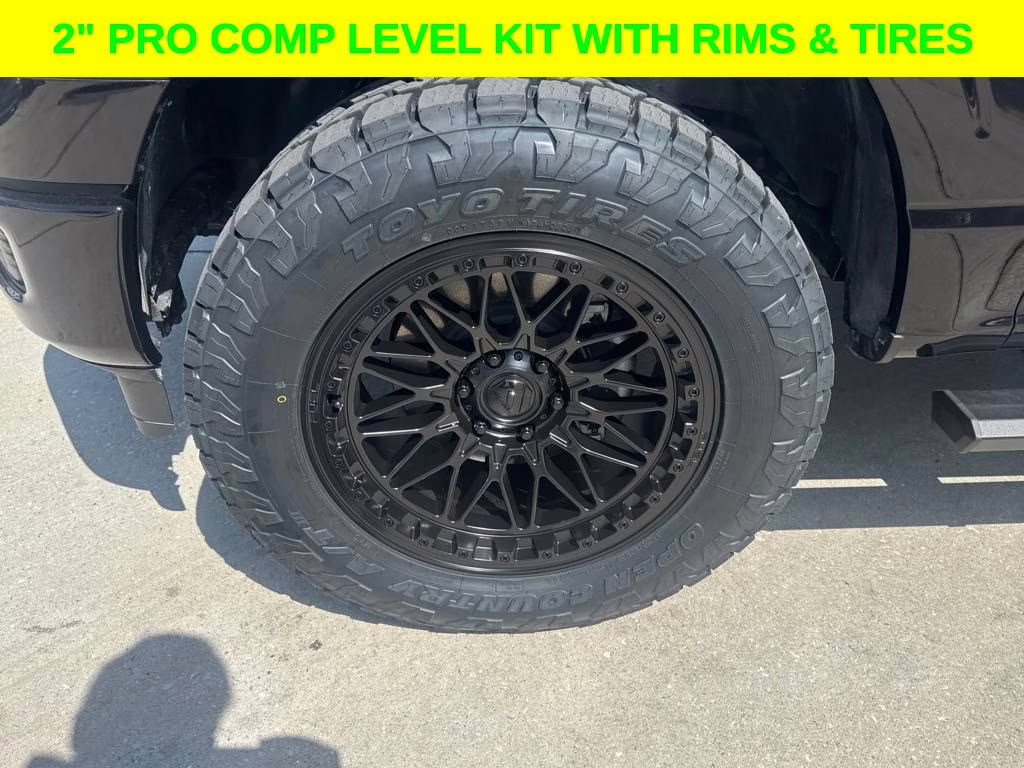 2024 Agate Black Metallic Ford F-150 STX DSI LEVELED & RIMS RWD Truck