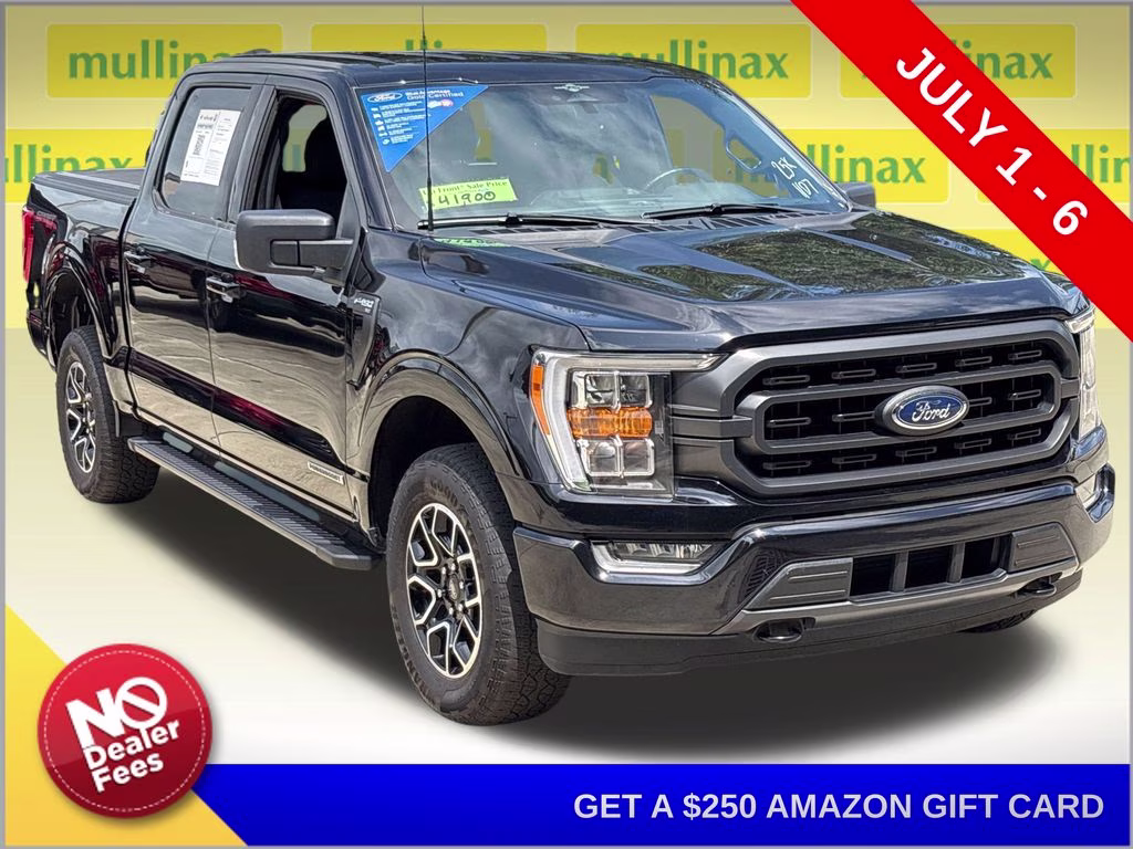 2023 Black Metallic Ford F-150 XLT 4X4 Truck