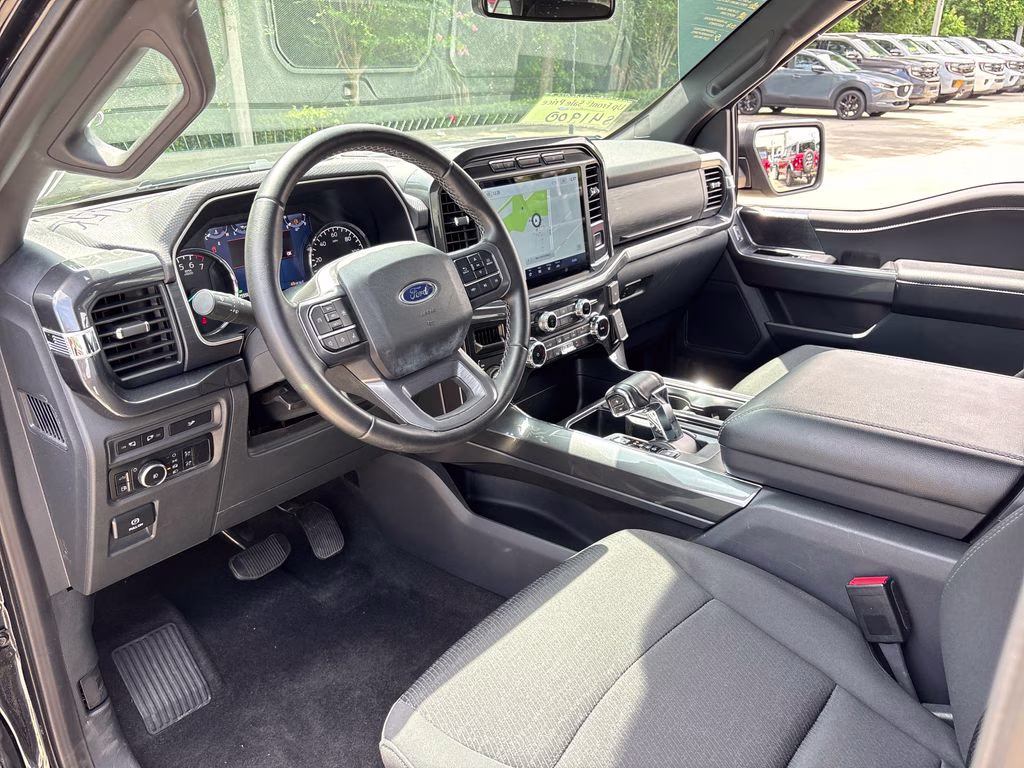 2023 Black Metallic Ford F-150 XLT 4X4 Truck