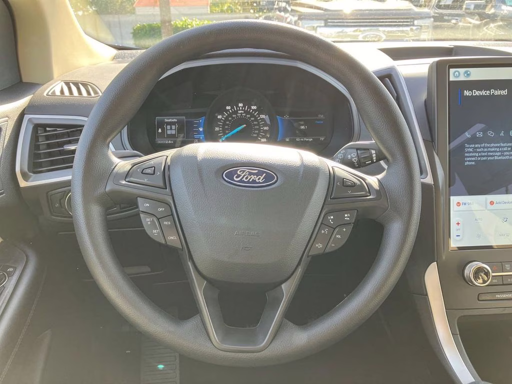 2024 Atlas Blue Metallic Ford Edge SE AWD SUV
