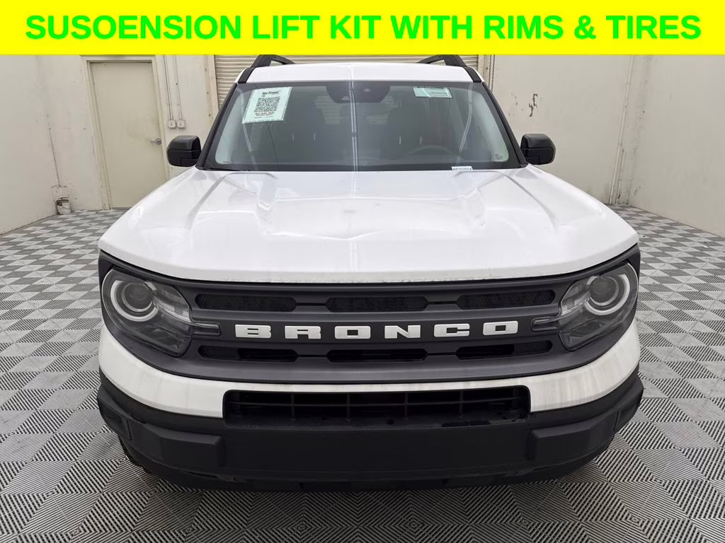 2024 Oxford White Ford Bronco Sport Big Bend DSI LIFT & RIMS 4X4 SUV