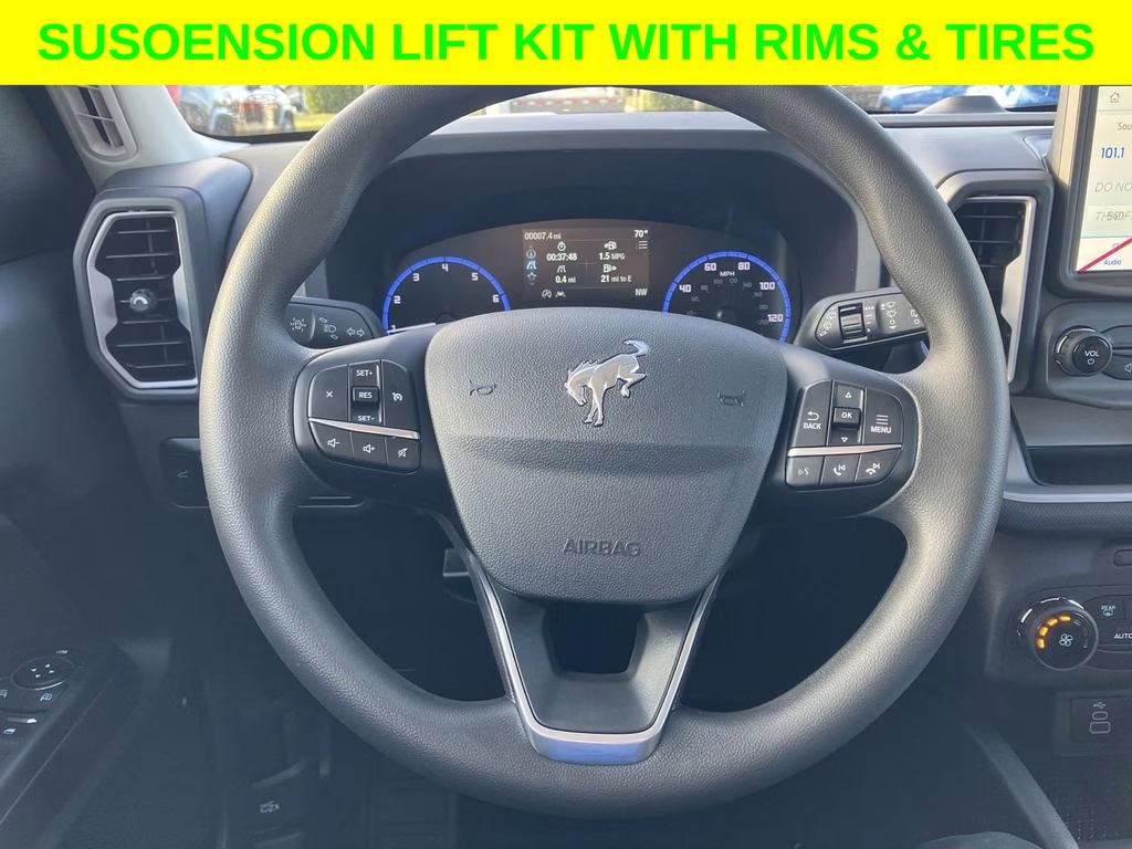 2024 Oxford White Ford Bronco Sport Big Bend DSI LIFT & RIMS 4X4 SUV