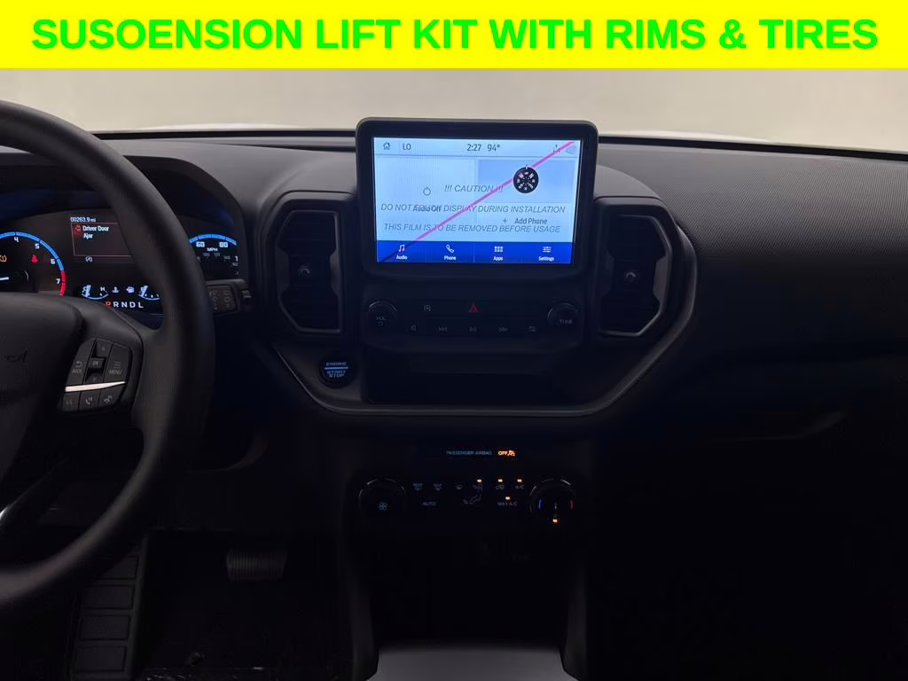 2024 Oxford White Ford Bronco Sport Big Bend DSI LIFT & RIMS 4X4 SUV