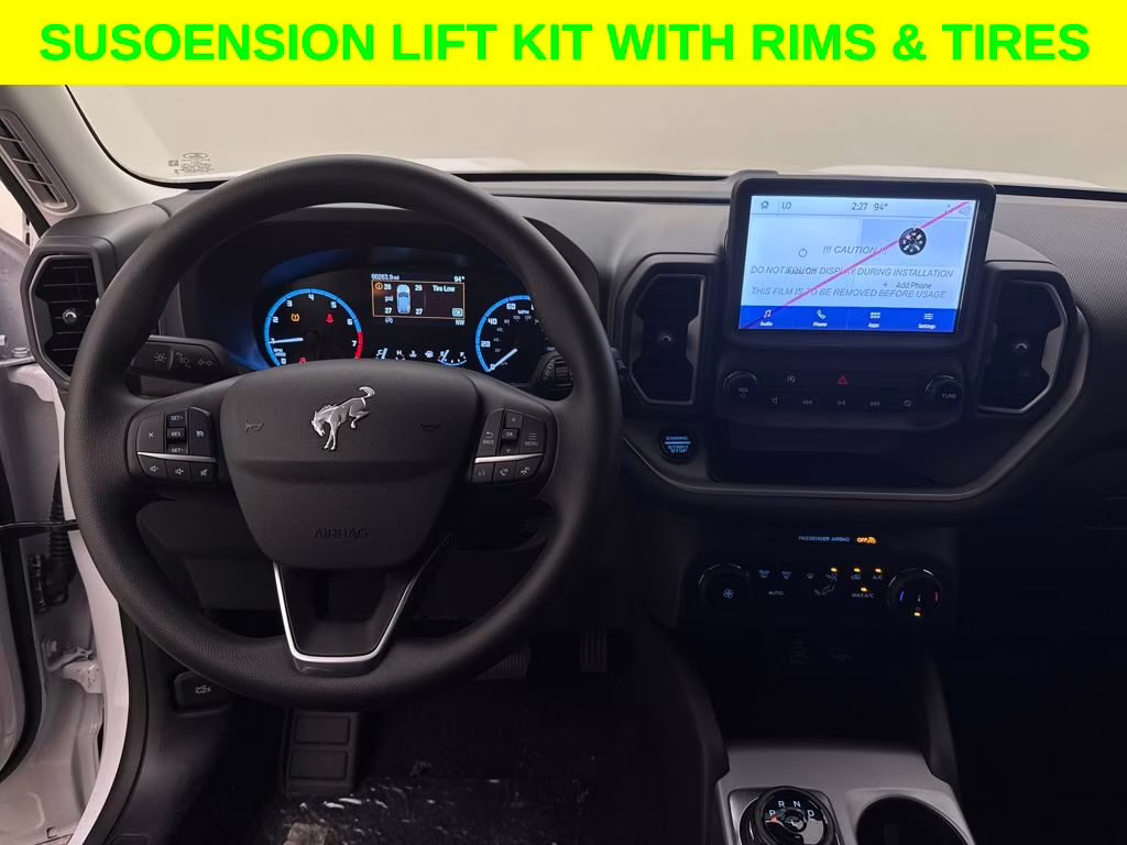 2024 Oxford White Ford Bronco Sport Big Bend DSI LIFT & RIMS 4X4 SUV