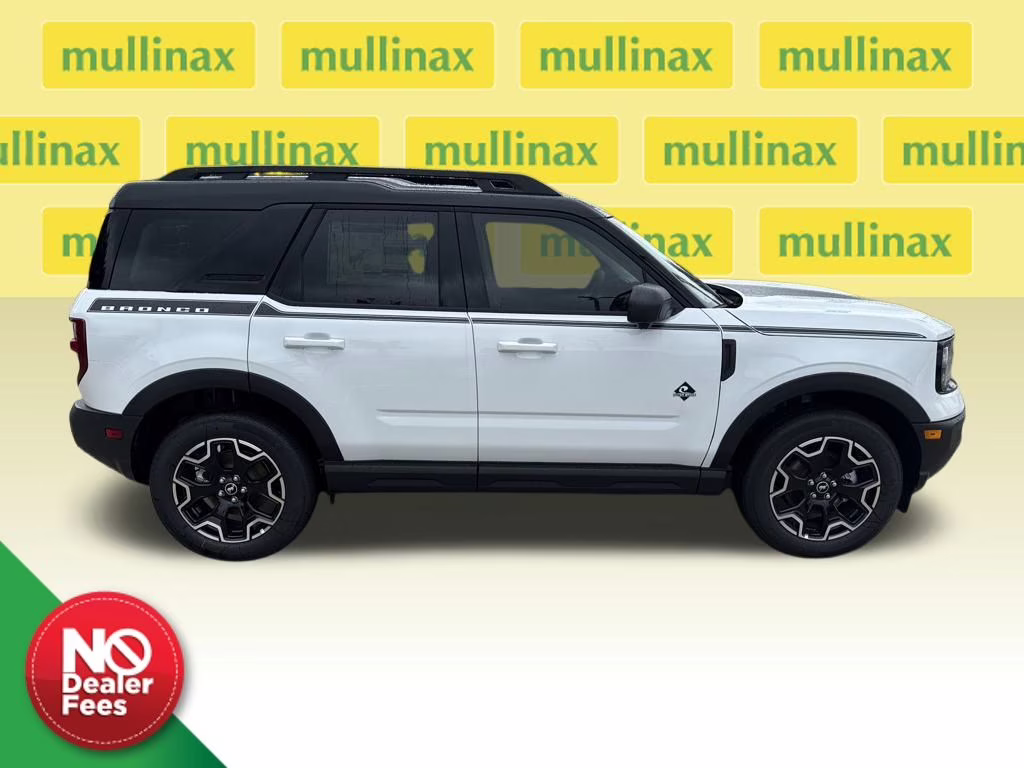 2025 Oxford White Ford Bronco Sport Outer Banks 4X4 SUV
