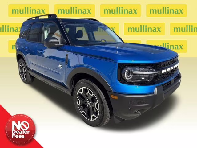 2025 Velocity Blue Metallic Ford Bronco Sport Outer Banks 4X4 SUV