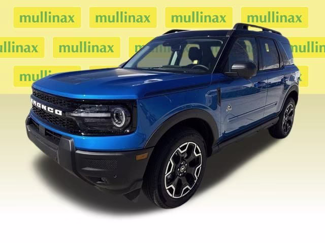 2025 Velocity Blue Metallic Ford Bronco Sport Outer Banks 4X4 SUV
