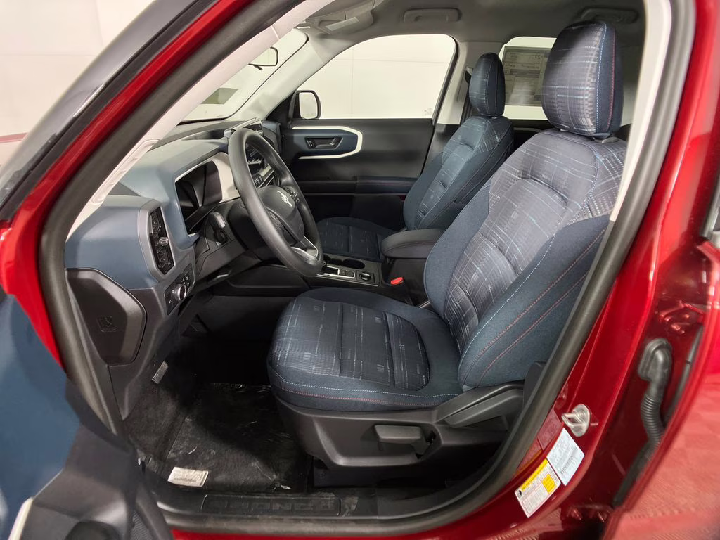 2025 Ruby Red Metallic Ford Bronco Sport Heritage 4X4 SUV