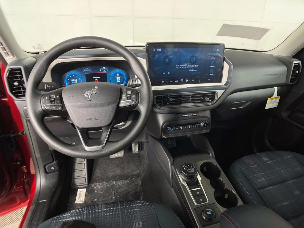 2025 Ruby Red Metallic Ford Bronco Sport Heritage 4X4 SUV