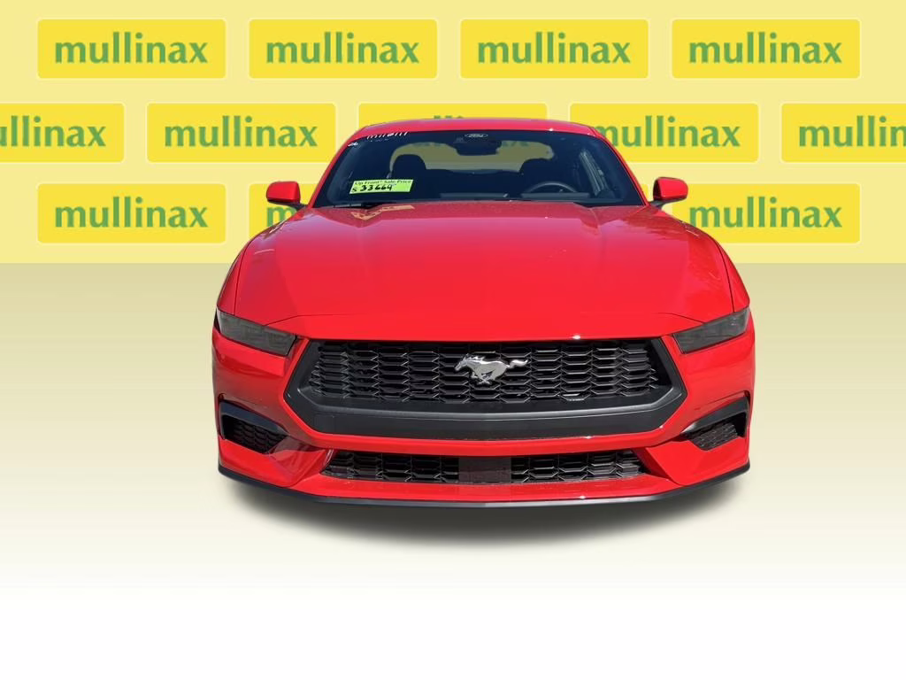 2026 Race Red Ford Mustang EcoBoost RWD Coupe