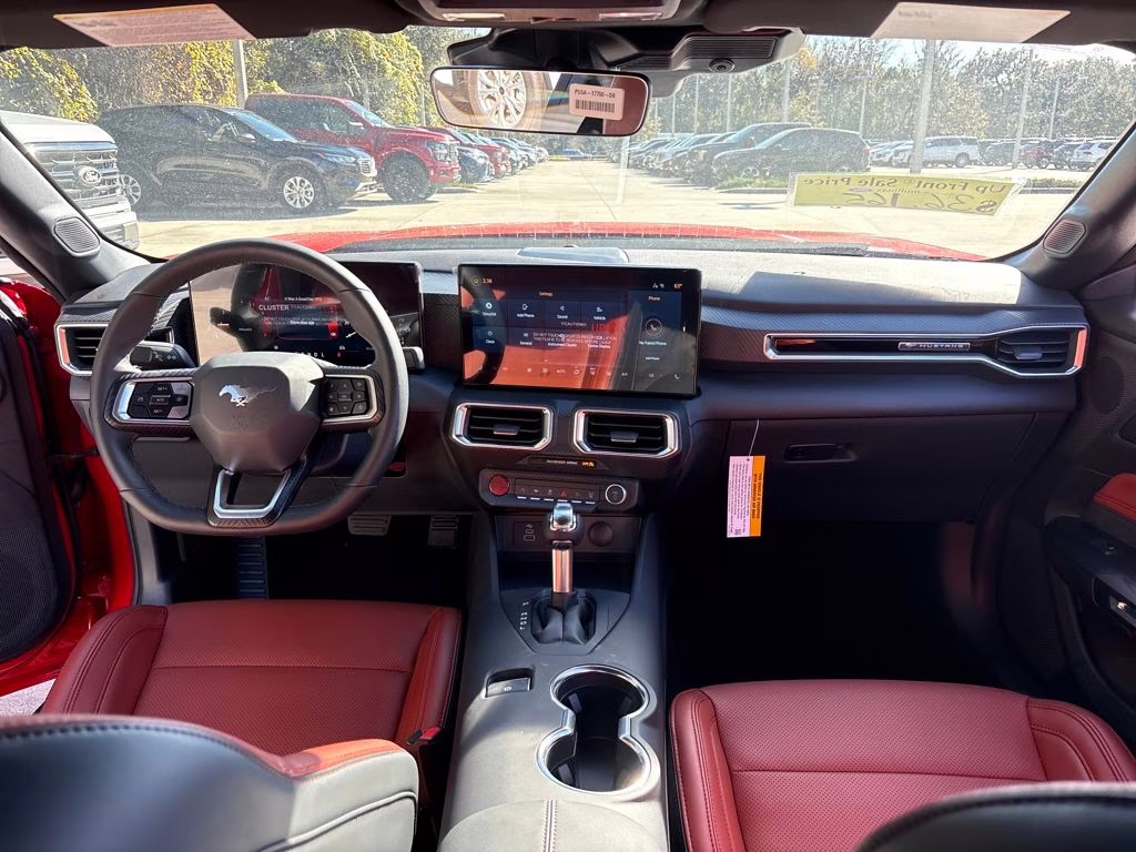 2026 Race Red Ford Mustang EcoBoost Premium RWD Coupe