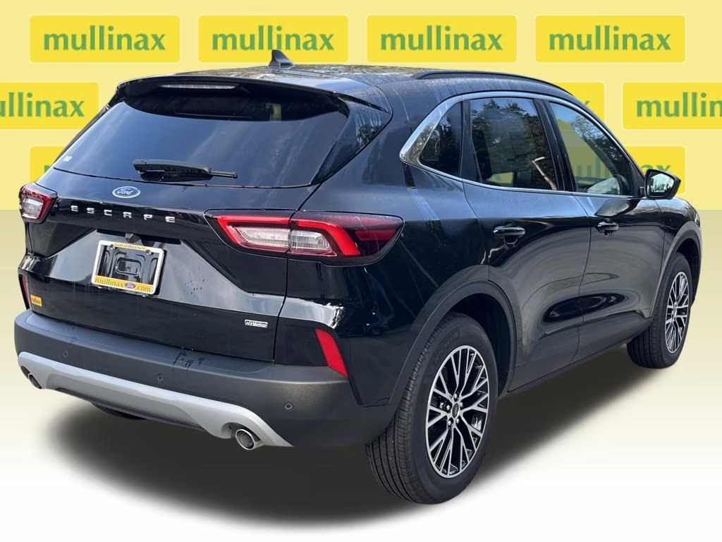 2025 Agate Black Metallic Ford Escape Plug-In Hybrid Base FWD SUV