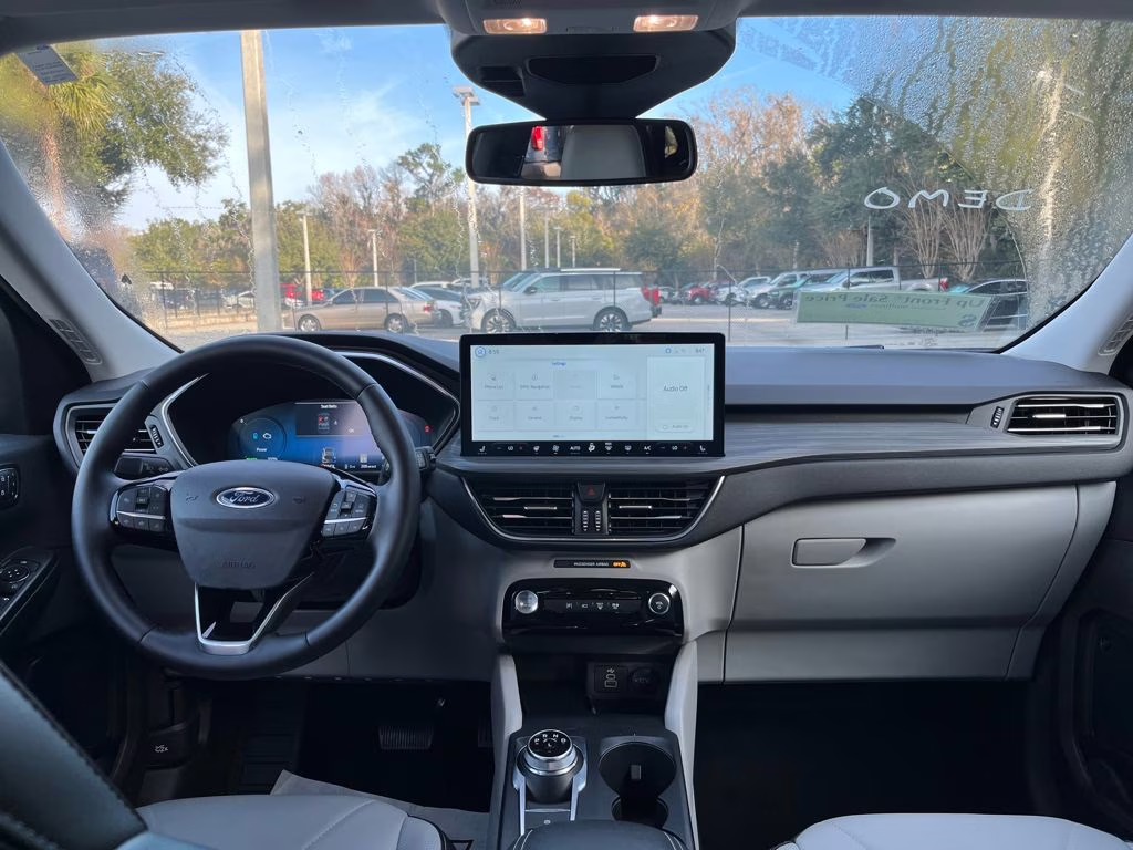 2025 Agate Black Metallic Ford Escape Plug-In Hybrid Base FWD SUV