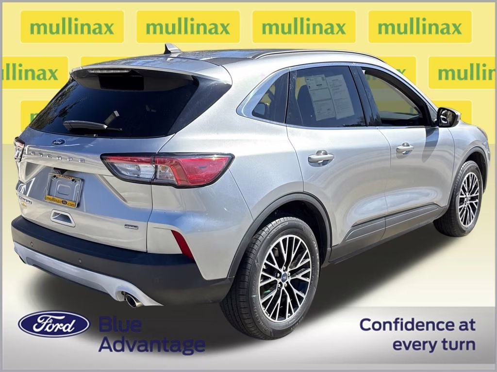 2022 Silver Metallic Ford Escape Plug-In Hybrid Titanium FWD SUV