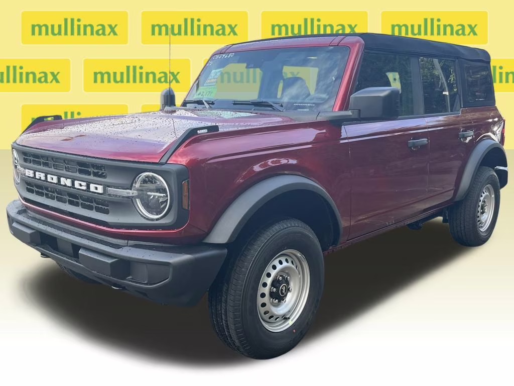 2025 Ruby Red Metallic Tinted Clearcoat Ford Bronco Base 4X4 SUV