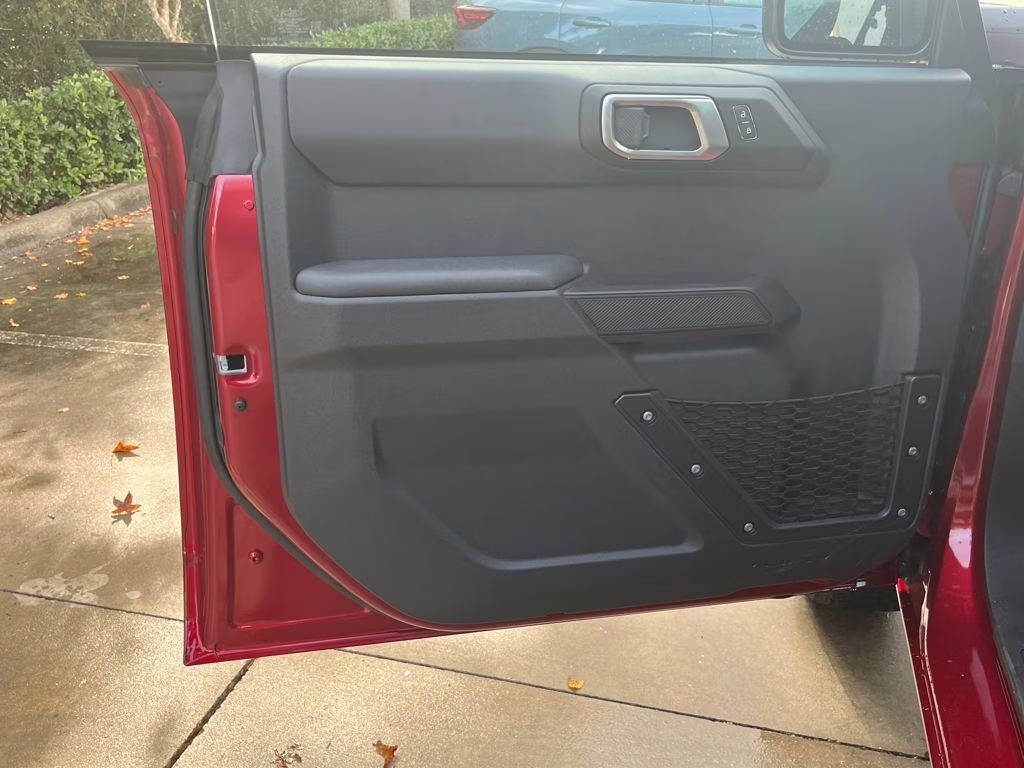 2025 Ruby Red Metallic Tinted Clearcoat Ford Bronco Base 4X4 SUV