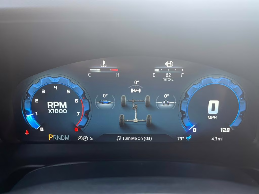 2025 Ruby Red Metallic Tinted Clearcoat Ford Bronco Base 4X4 SUV