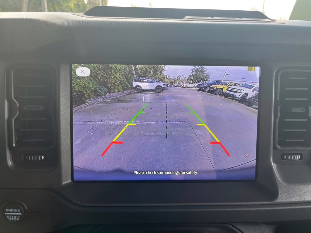 2025 Ruby Red Metallic Tinted Clearcoat Ford Bronco Base 4X4 SUV