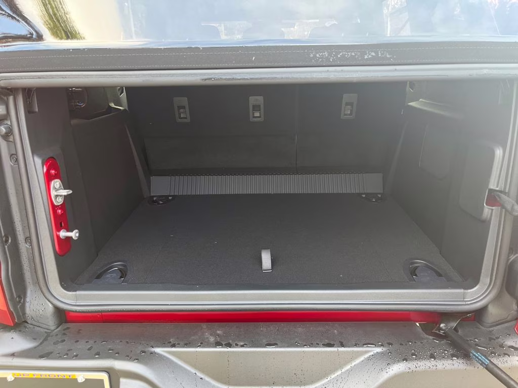 2025 Ruby Red Metallic Tinted Clearcoat Ford Bronco Base 4X4 SUV