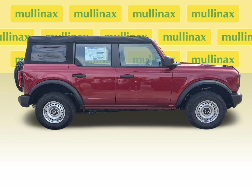 2025 Ruby Red Metallic Tinted Clearcoat Ford Bronco Base 4X4 SUV