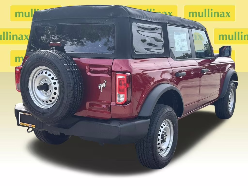 2025 Ruby Red Metallic Tinted Clearcoat Ford Bronco Base 4X4 SUV