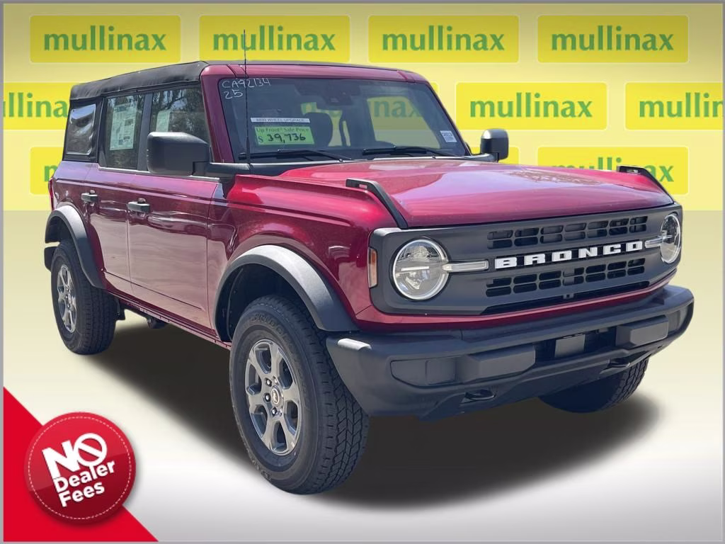 2025 Ruby Red Metallic Ford Bronco Base 4X4 SUV