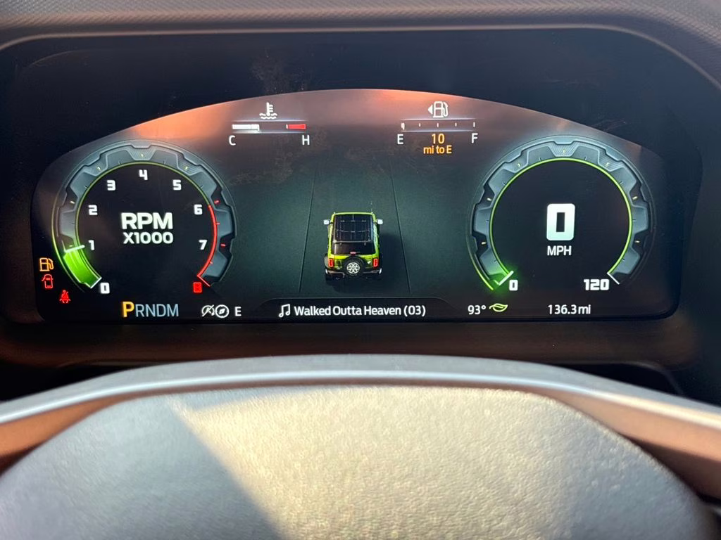 2025 Ruby Red Metallic Ford Bronco Base 4X4 SUV