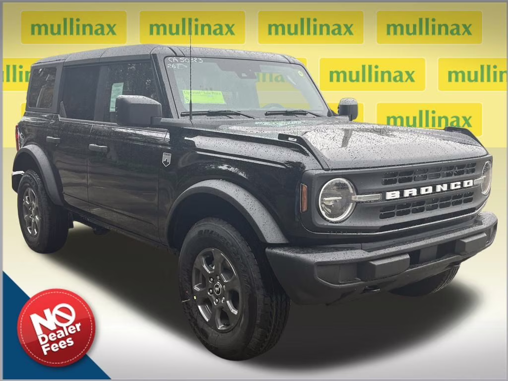 2026 Shadow Black Ford Bronco Big Bend 4X4 SUV