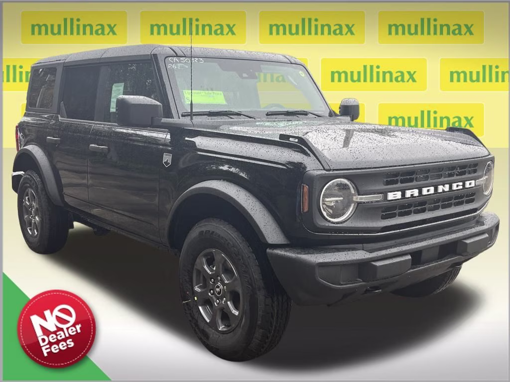 2026 Shadow Black Ford Bronco Big Bend 4X4 SUV