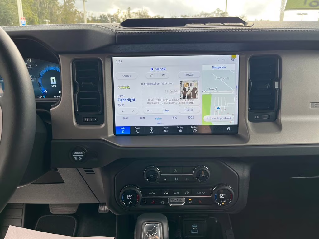 2025 Azure Gray Metallic Ford Bronco Outer Banks 4X4 SUV