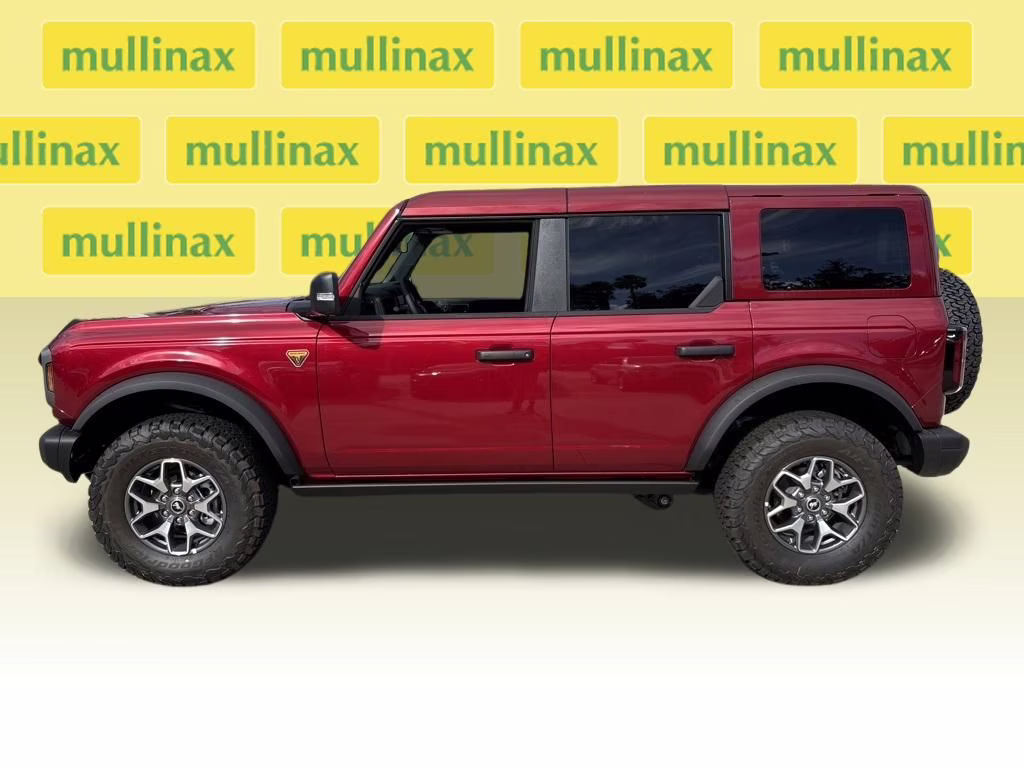 2025 Ruby Red Metallic Tinted Clearcoat Ford Bronco Badlands 4X4 SUV