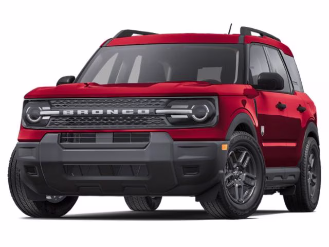 2025 Ruby Red Metallic Tc Ford Bronco Sport Big Bend 4X4 Crossover